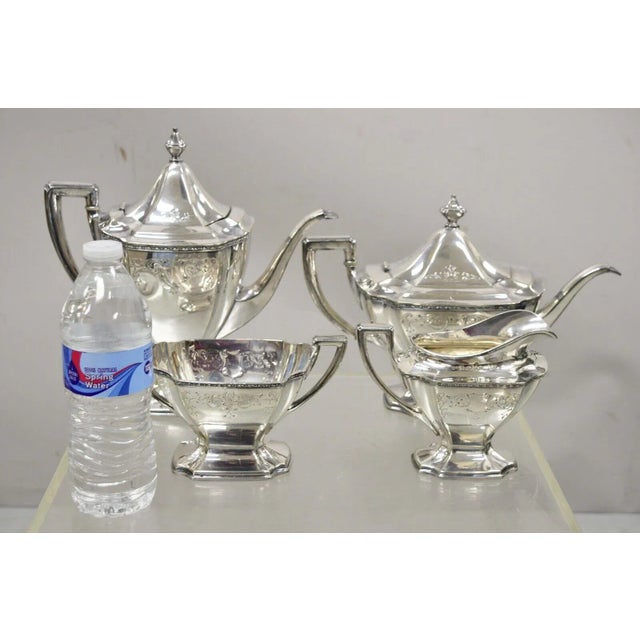 Wd Smith Silver Co Chippendale Epns Hepplewhite Silver