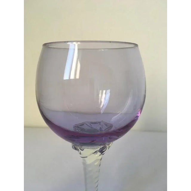 Postmodern Murano Glass Goblet, Italy, 1960s For Sale - Image 6 of 15