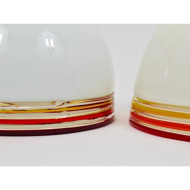 Febo Wall Lamps Sconces in Brass & Murano Glass by Roberto Pamio for Leucos, Italy, 1970s, Set of 2 For Sale - Image 18 of 18