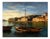 Jusa, Ribeira Do Porto, 20th Century, Acrylic on Canvas For Sale