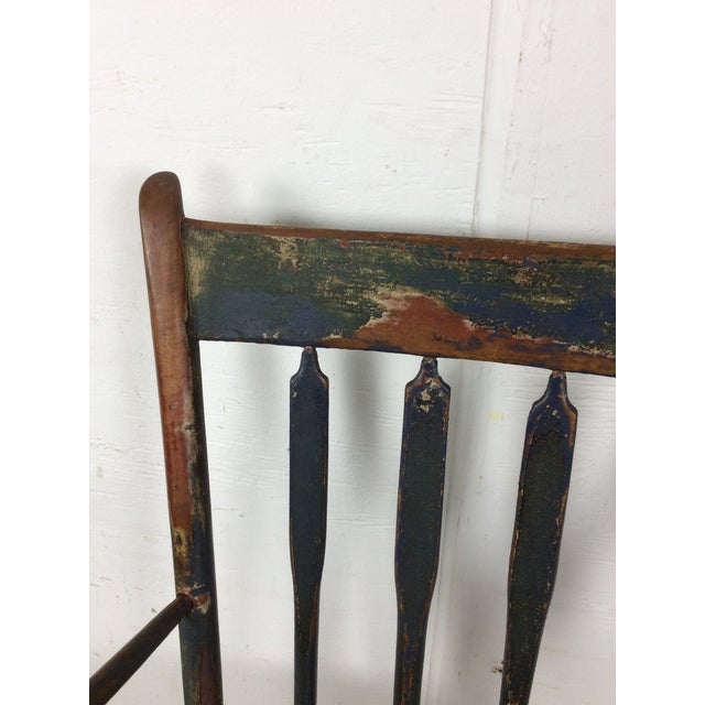 Antique Childs Rocking Chair With Excellent Patina For Sale - Image 14 of 16