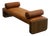 La Luna Daybed - In Aged Leather For Sale