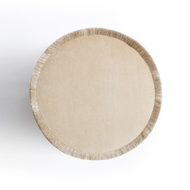Il pouf | tone on tone is the pouf collection in the hues of green, brick, mustard and beige. These refined poufs...
