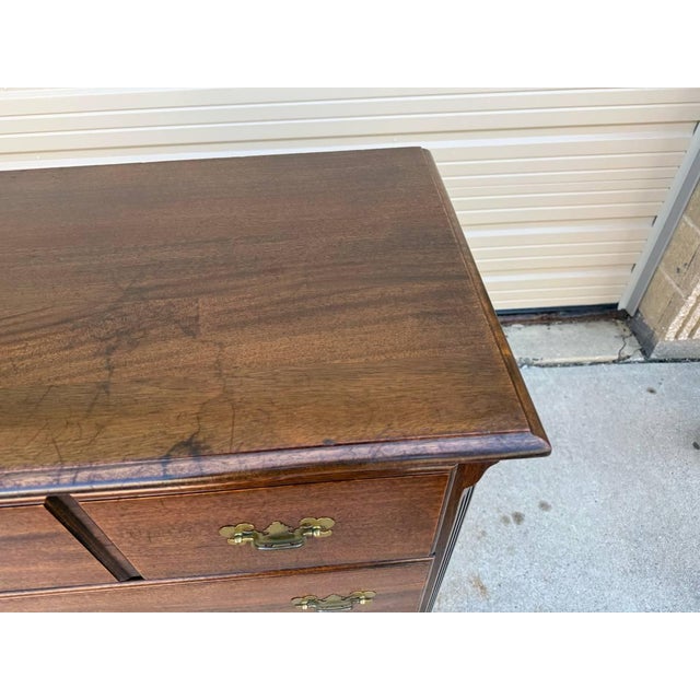 Early 20th Century Georgian Court Style Chest of Dresser by Lammerts Furniture For Sale - Image 4 of 12