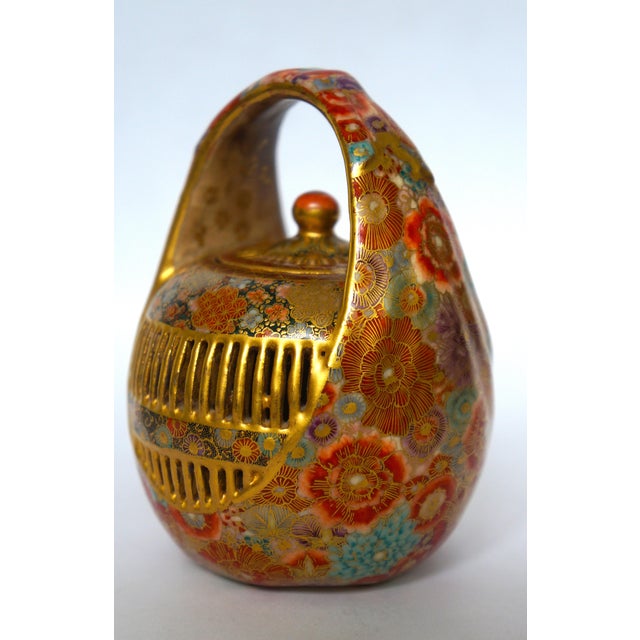 Antique Satsuma Cricket Cage For Sale In Chicago - Image 6 of 18