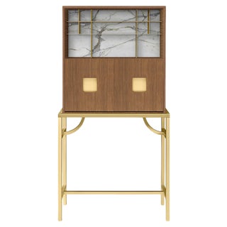 Zuan Oak Tall Cabinet For Sale