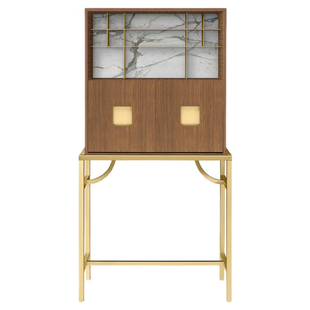 Zuan Oak Tall Cabinet For Sale