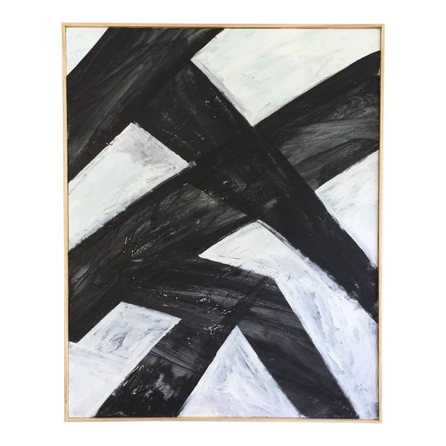 Framed Original Abstract Painting For Sale