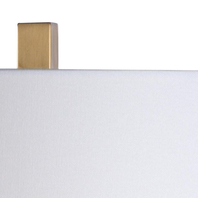 Transitional Chelsea House Alabaster Pyramid Lamp For Sale - Image 3 of 5