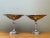 Art Nouveau Vintage Silverplate Floral Compotes - Pair For Sale - Image 3 of 12