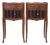 Vintage French Parquetry Nightstands, 1930, Set of 2 For Sale