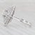 1.10ctw Round Diamond Marquise Halo Ring 18k White Gold Size 7 Engagement For Sale In Greensboro - Image 6 of 7