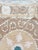 1960s Suzani Embroidered Wall Hanging - Neutral Tan Asian Embroidery For Sale - Image 5 of 9