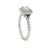 Metal Tiffany & Co. Platinum Soleste Diamond Ring 0.94ct 5.1g, Size 5.5 For Sale - Image 7 of 8