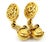 1990s 1990s Chanel Vintage Gold Plated CC Filigree Round Bell Dangle Clip on Earrings, A Pair For Sale - Image 5 of 6