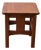 Mission Oak Slat End Table - Michael's Cherry (Mc1) For Sale