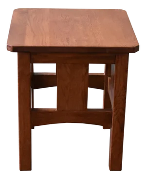 Mission Oak Slat End Table - Michael's Cherry (Mc1)