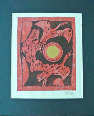 Yargo De Lucca, Canada Suite Signed Serigraph Birds