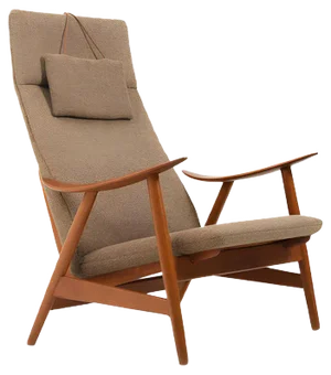 Mid-Century Teak Lounge Chair by Illum Wikkelsø for Søren Willadsen Møbelfabrik