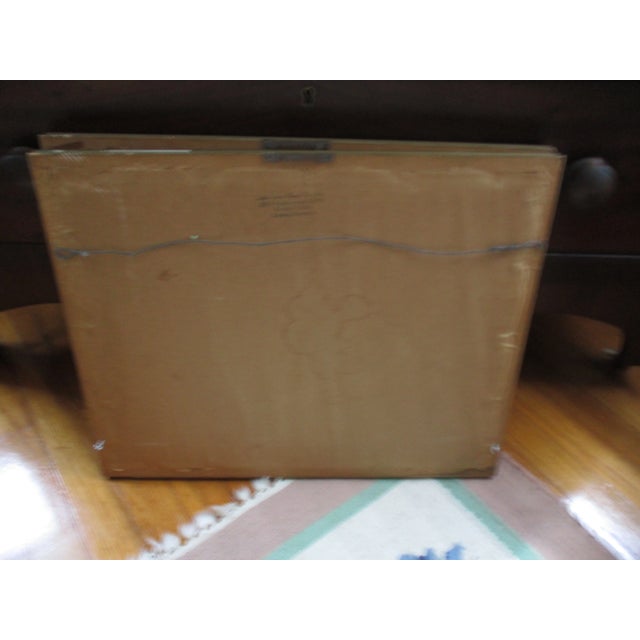 Guiseppe Zocchi (1711-1767) Hand Colored Engraving "Vue Du Pont a La Carraia" For Sale In Columbia, SC - Image 6 of 7