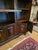 1970s Mid Century Ethan Allen Style Triple Etagere Cabinet For Sale - Image 12 of 13
