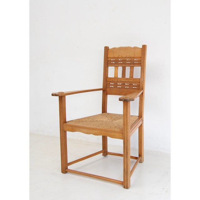 20th Century Worpswede Armchair, 1890s For Sale - Image 3 of 18