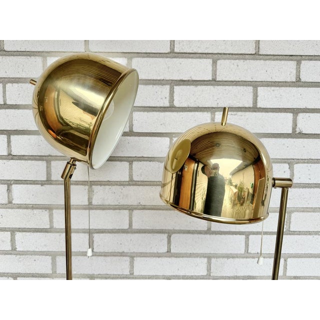 Metal Model G-075 Floor Lamps from Bergboms, 1960s, Set of 2 For Sale - Image 7 of 18