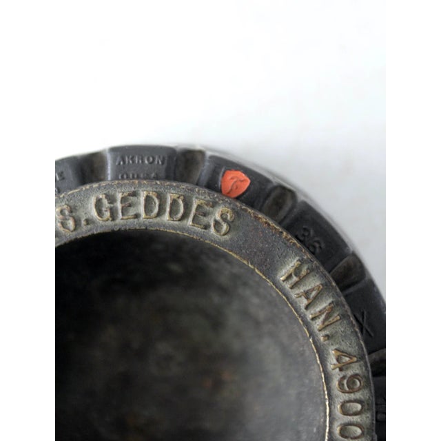 Mid 20th Century Antique Firestone Tires Advertising Ashtray For Sale - Image 5 of 9