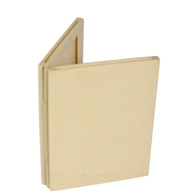 Plastic Vintage Art Deco Folding Celluloid Picture Frame For Sale - Image 7 of 9