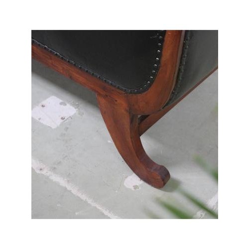 Black Chaise Lounge, 1940s-1950s For Sale - Image 12 of 15