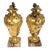 Pair Antique French 19th C Rococo Gilt Bronze Urns Barbedienne Vase on Marble For Sale - Image 4 of 18