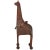 19th Century Rare American Folk Art Painted Carved Giraffe Sculpture, Pennsylvania Ca. 1850 For Sale - Image 5 of 18