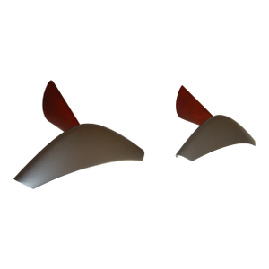 Pair of Italian Design Wall Sconces - Design by Josep Lluscà for Arteluce / Flos - 1990s.