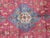 Wool pile genuine hand made vintage Persian Tabriz Carpet -