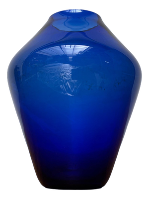 Mid-Century Minimalist Glass Vase, 1960s