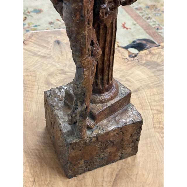 Dario Campanile Bronze Sculpture, Signed For Sale - Image 10 of 12