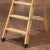 Mid-Century French Solid Pine Folding Six-Step Ladder For Sale - Image 4 of 13