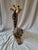 Ceramic 1970s Mid-Century Large Glazed Ceramic Seated Giraffe Figure For Sale - Image 7 of 11