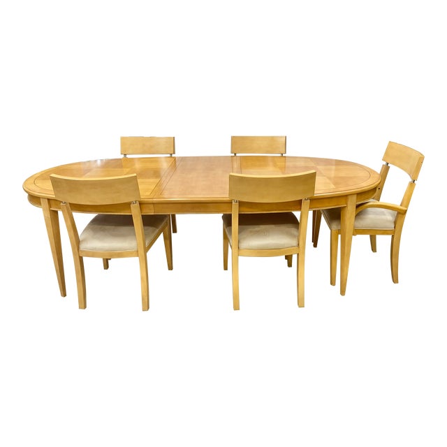 MidCentury Modern Dining Table & Chairs Set of 6 Chairish