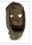 Wood Vintage African Dan Bugle Tribe Monkey Mask I Coast 14.5" H For Sale - Image 7 of 7