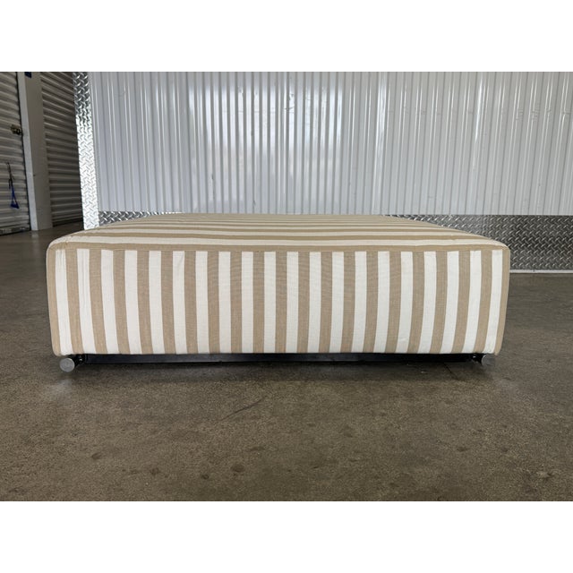 B&B Italia B & B Italia Large Poof or Ottoman For Sale - Image 4 of 10