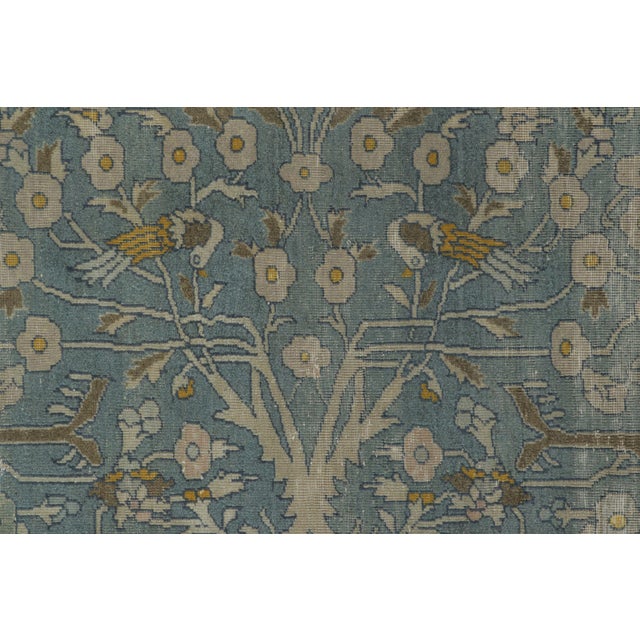 1920s Oversized Antique 20th Century Indo-Persian Rug With Floral Vinery - Rug & Kilim For Sale - Image 5 of 11