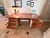 Mid-Century Modern Authentic Svend Åge Madsen "Model 20" Floating-Top Teak Executive Desk for h.p. Hansen For Sale - Image 3 of 12