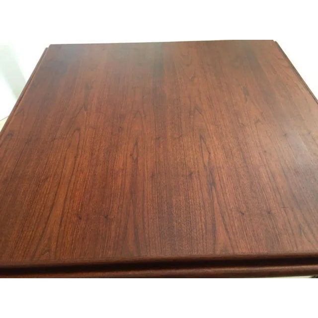 Wood Large Coffee Table Afra and Tobia Scarpa Style, Italy For Sale - Image 7 of 13