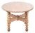 Round Oak Coffee Table attributed to Henning Kjærnulf, Denmark, 1960s For Sale