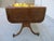 English Baker Furniture Mahogany Regency Drop Leaf Sofa Table Writing Desk For Sale - Image 3 of 12
