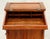 Antique 1860s Victorian Walnut Davenport Writing Desk English Slant Front Secretary With Original Green Baize Top For Sale - Image 11 of 18