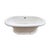 White Kohler Bathtub Freestanding Soaking Tub For Sale - Image 8 of 9