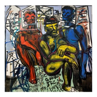 Renjie Gao, Untitled, 2020, Oil on Canvas For Sale