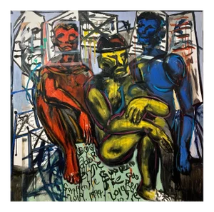 Renjie Gao, Untitled, 2020, Oil on Canvas